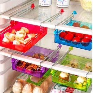 BUFFER® Dekoratif Çok Amaçlı Raf Buzdolabı Masa Altı Portatif Mutfak Rafı