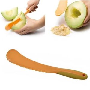 BUFFER® Pratik Kolay Kavun Kesme Çekirdek Ayıklama Bıçağı Plastik Aparat