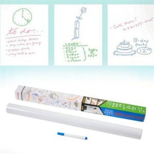 BUFFER® Silinebilir Kalemli Sticker  Duvara Yapışabilen Yazı Tahtası 60x100 cm