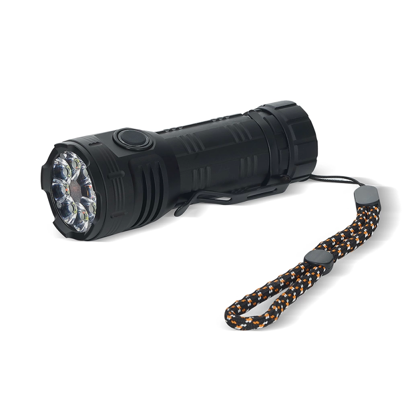 Cree Q8- Xpg 8+1 Led  Şarjlı El Feneri  Wt-623 - Görsel 5