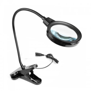 12 Led Clipslı Işıklı Büyüteç