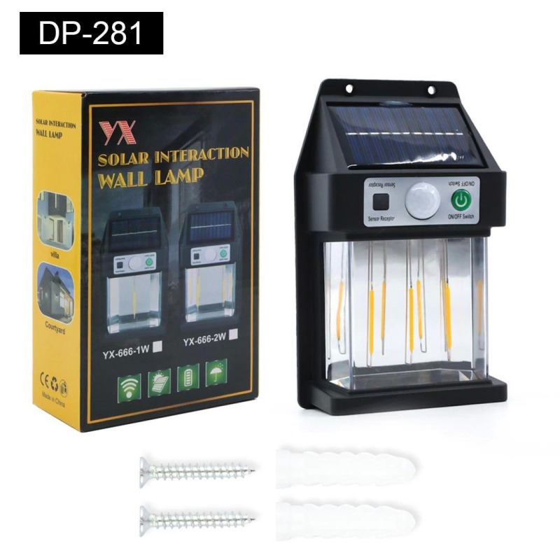 3 Ledli Solar Bahçe Lambası - Görsel 2