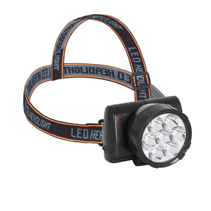 7 Ledli Şarjlı Baret Kafa Lambası  Wt-701 - Görsel 5