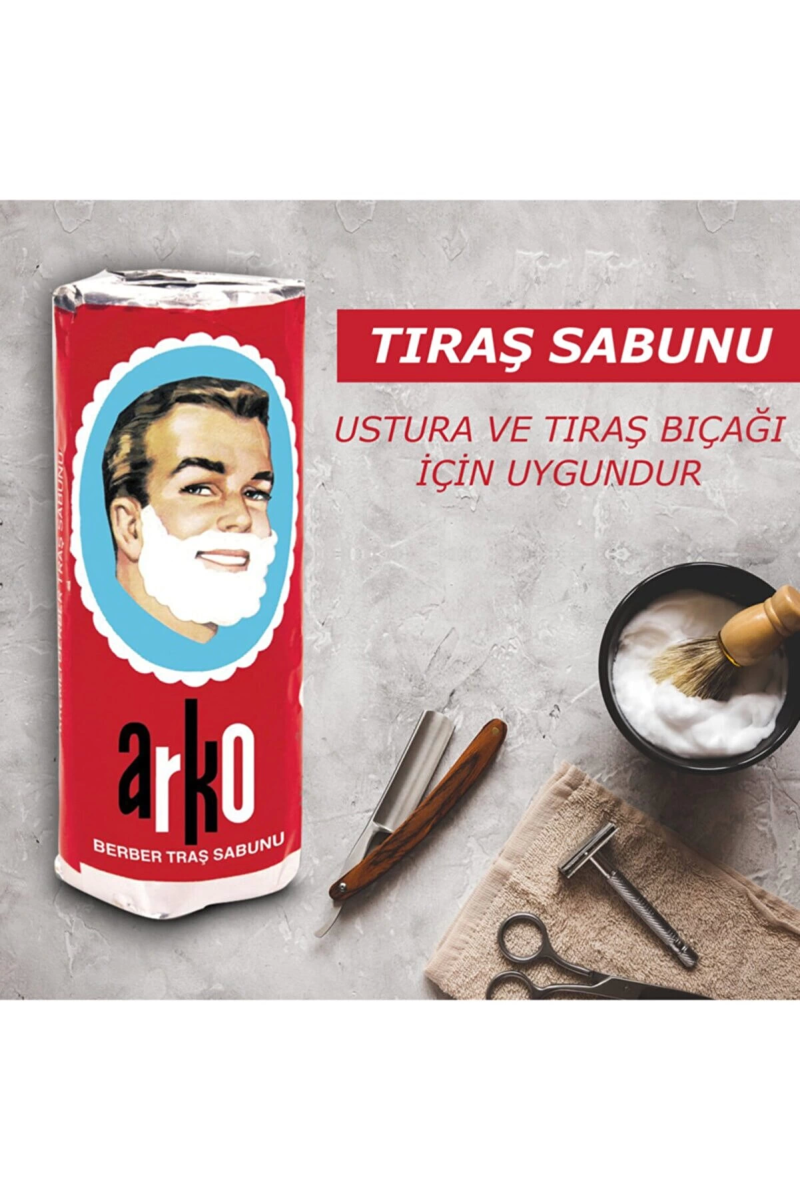 Arko 12'li Tıraş Sabunu 12x75 Gr - Görsel 2