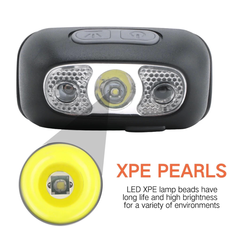 Baretta Brt61 Xpe Pearls Led Hareket Sensörlü Mini Usb Şarjlı Kafa Feneri - Görsel 2