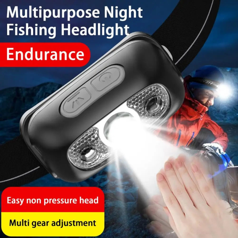 Baretta Brt61 Xpe Pearls Led Hareket Sensörlü Mini Usb Şarjlı Kafa Feneri - Görsel 7