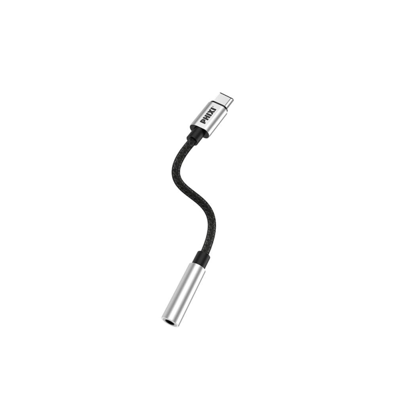 Basic Ca111 Metal Başlıklı Örgü Type-c To 3.5mm Jack Çevirici - Görsel 2