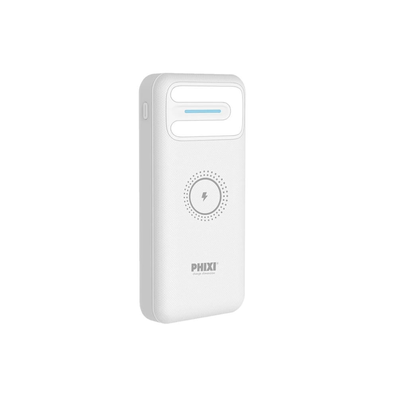 Basic Pw22 20.000mah Wireless Şarj Çift Çıkışlı Led Göstergeli Powerbank - Görsel 2
