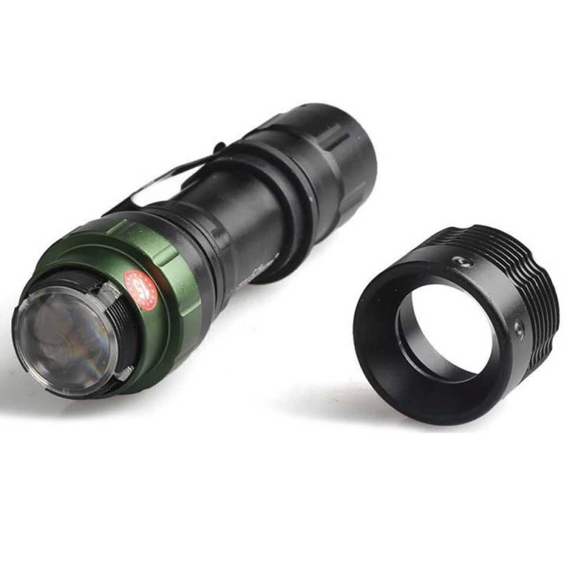 Black Wt-037-şarjlı Zoomlu Acil Durum Feneri - Görsel 3