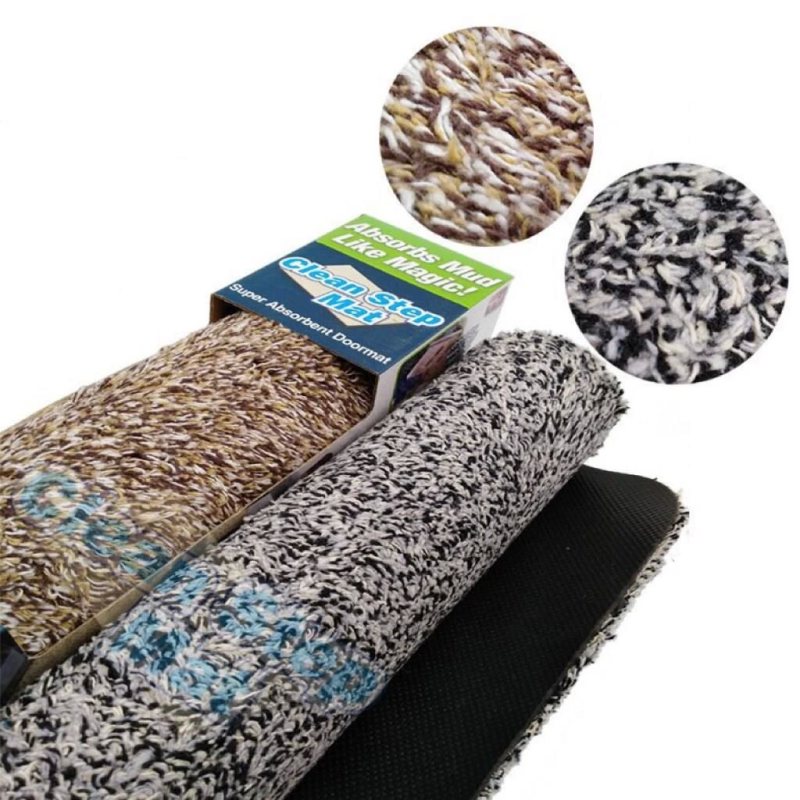 Clean Step Mat Yıkanabilir Mikrofiber Kir Toz Emici Iç-dış Ortam Paspas - Görsel 4