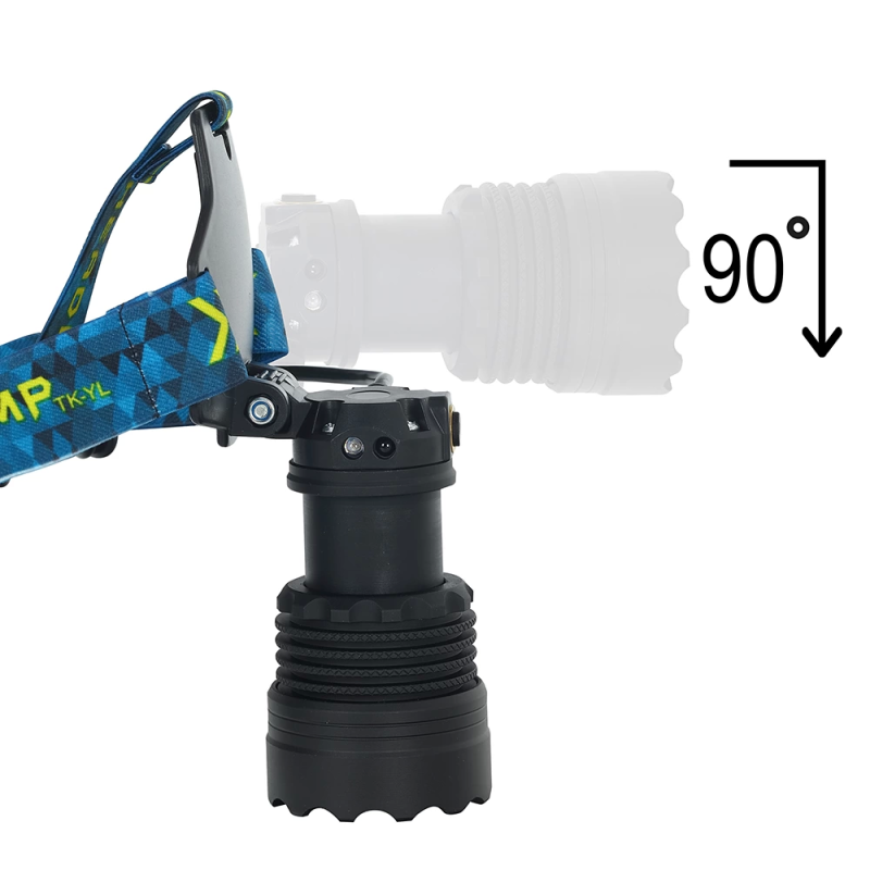 Cree P360 - 12,000 Lümen Şarjlı Kafa Lambası  Wt-627 - Görsel 5