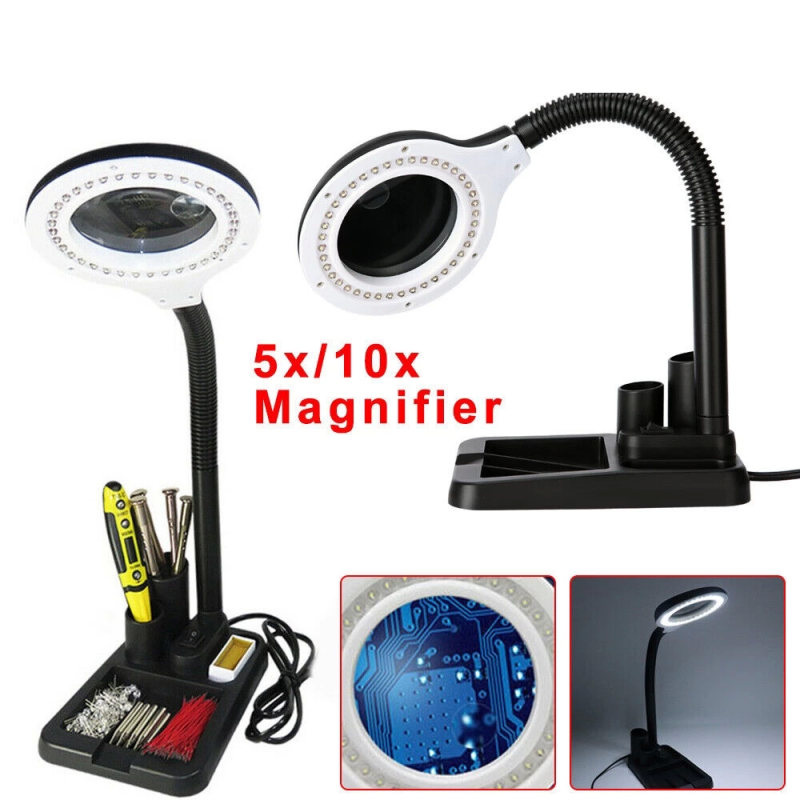 40 Led Işıklı Büyüteç