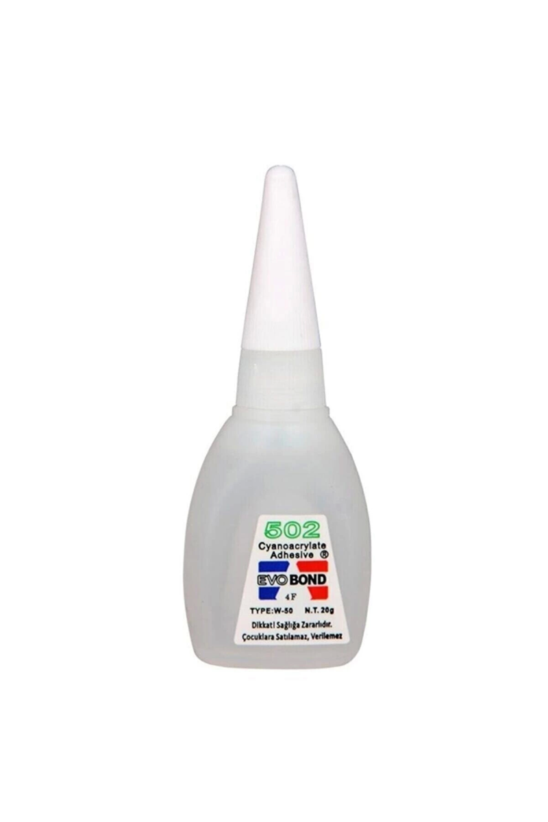 Evobond 502 Japon Yapıştırıcısı Süper Glue 20 Gr - Görsel 2