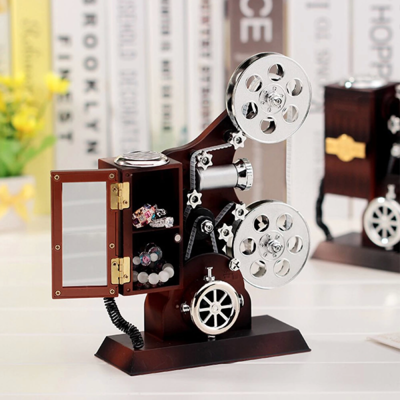 Film Makinesi Görünümlü Müzik Kutusu - Görsel 3