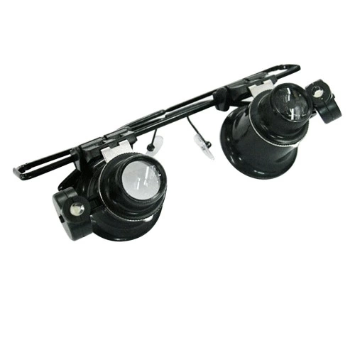 Gözlük Model Çıft Led Aydınlatma