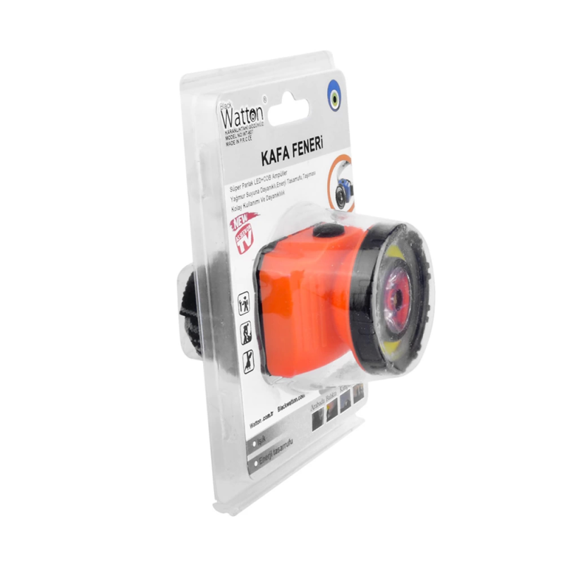 Güçlü Pilli Kafa Lambası  Wt-607 - Görsel 3