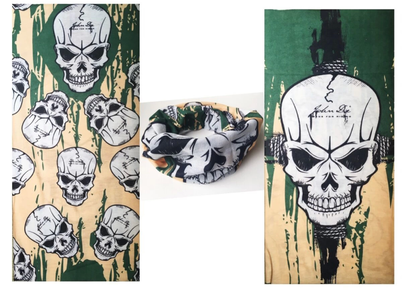 Motorcu Boyunluk Baf Buff Bandana 25x48 Cm Model 5 - Görsel 2