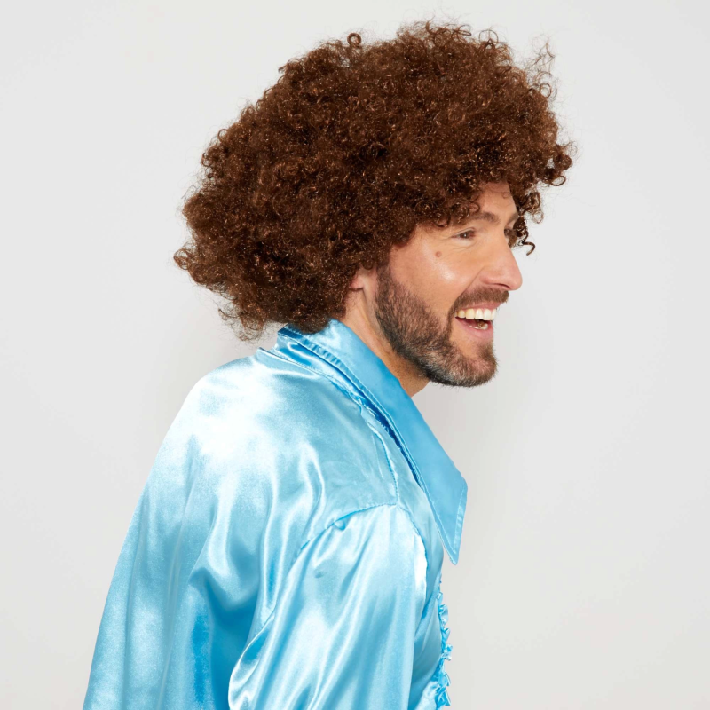 Bob Ross Bonus Peruk Kahverengi Renk 120 Gr - Görsel 3