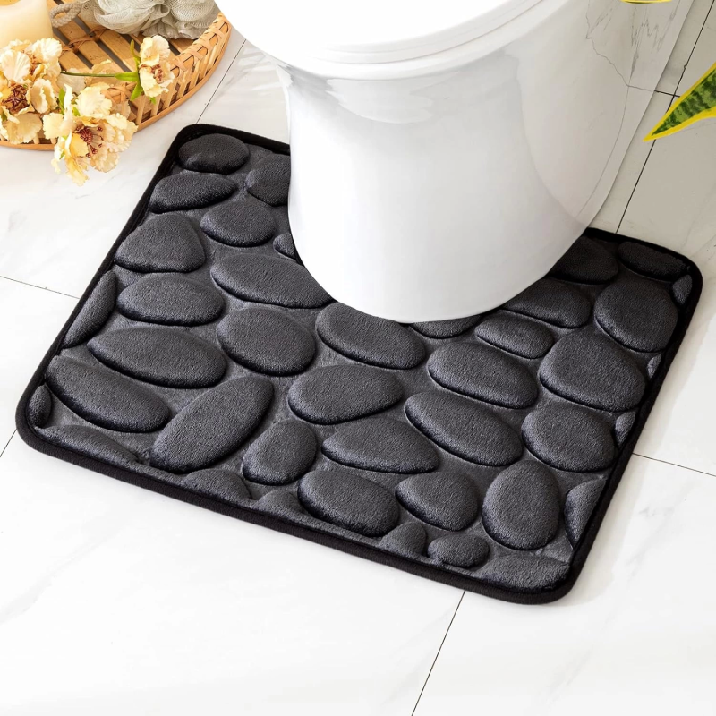 Kaymaz Hafızalı Köpük Banyo Paspası - Görsel 2
