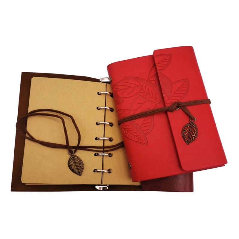 Küçük Boy Retro Deri Defter - Görsel 2