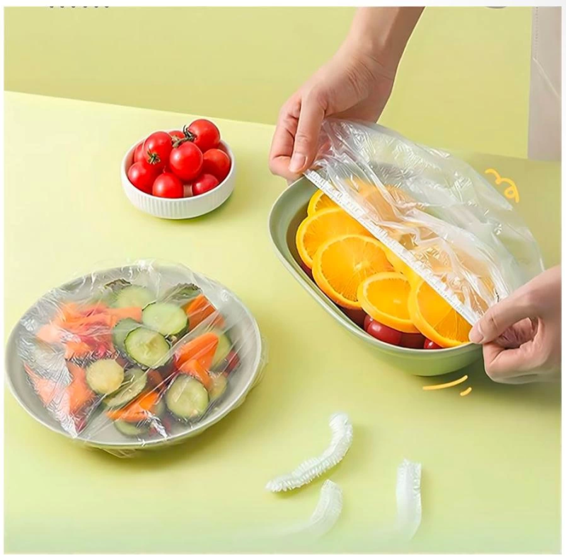 Lastikli Tencere Ve Tabak Bonesi 100 Adet (20cm) - Görsel 3
