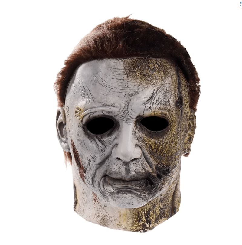 Michael Myers Lateks Maske - Michael Myers Et Maske Kafaya Tam Geçmeli - Görsel 5