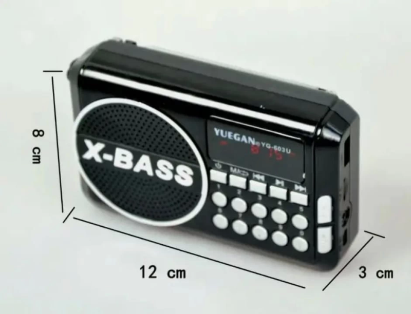 Mini Cep Fm Radyo Dijital Göstergeli  Jtec Şarjlı - Görsel 3