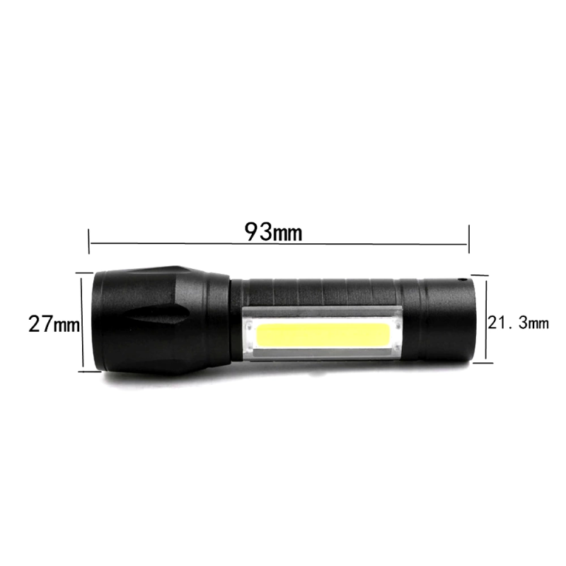 Mini Çok Güçlü Şarjlı El Feneri (xpe-cob Led )  Wt-030 - Görsel 3