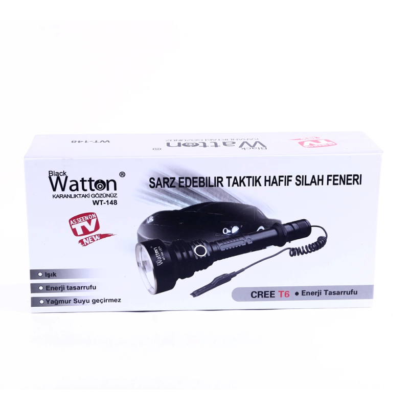 Orjinal 800 Lümen Tx6 Özel Avcı Feneri  Wt-148 - Görsel 4