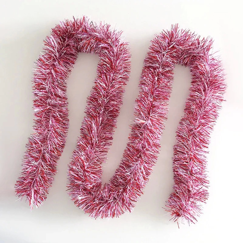 Parti İçin Sim Süs 2 Metre Uzunluk 8 Cm Genişlik Pembe Renk İthal - Görsel 2