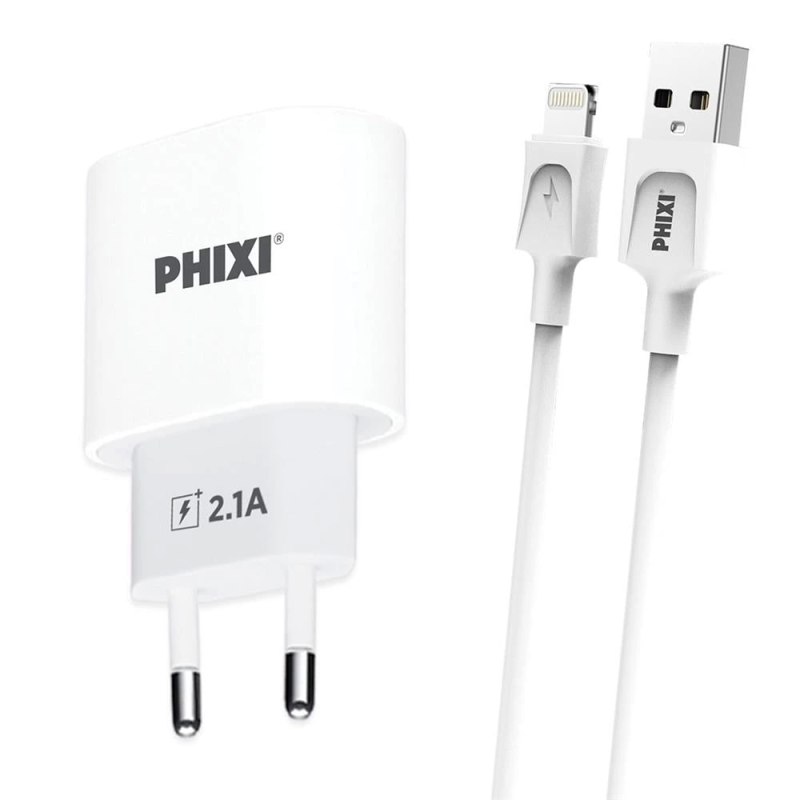Pch221l Force Akım Korumalı 2.1a Lightning Kablolu Şarj Cihazı - Görsel 2