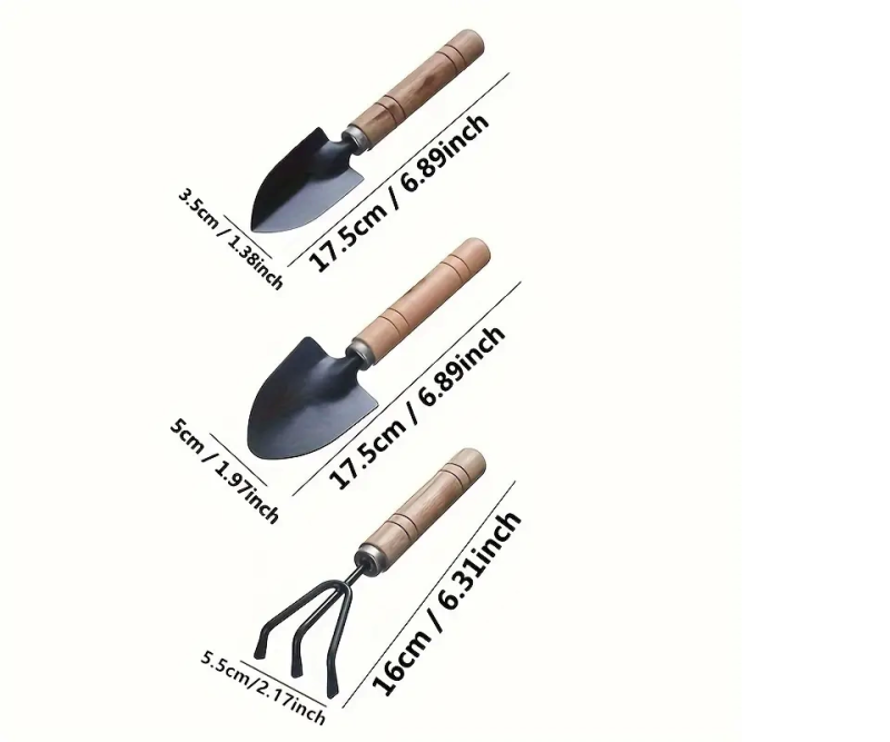 Portatif Kazma Kürek Tırmık Seti - Görsel 4