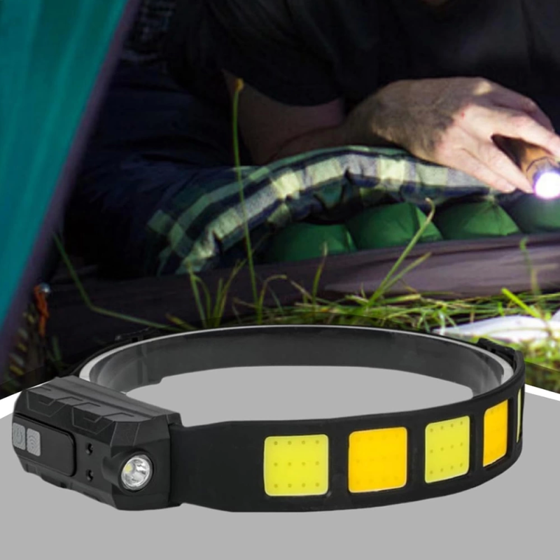 Sensörlü Cob Xpg Led Kafa Lambası  Wt-066 - Görsel 6