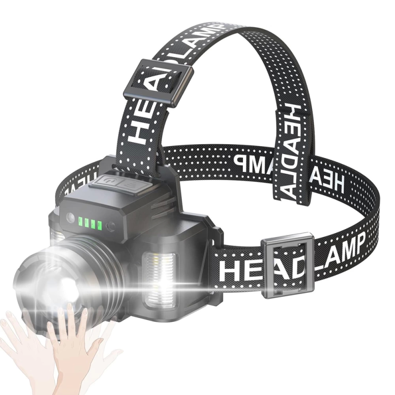 Sensörlü Cree Tg Led  Şarjlı Kafa Lambası  Wt-625 - Görsel 2