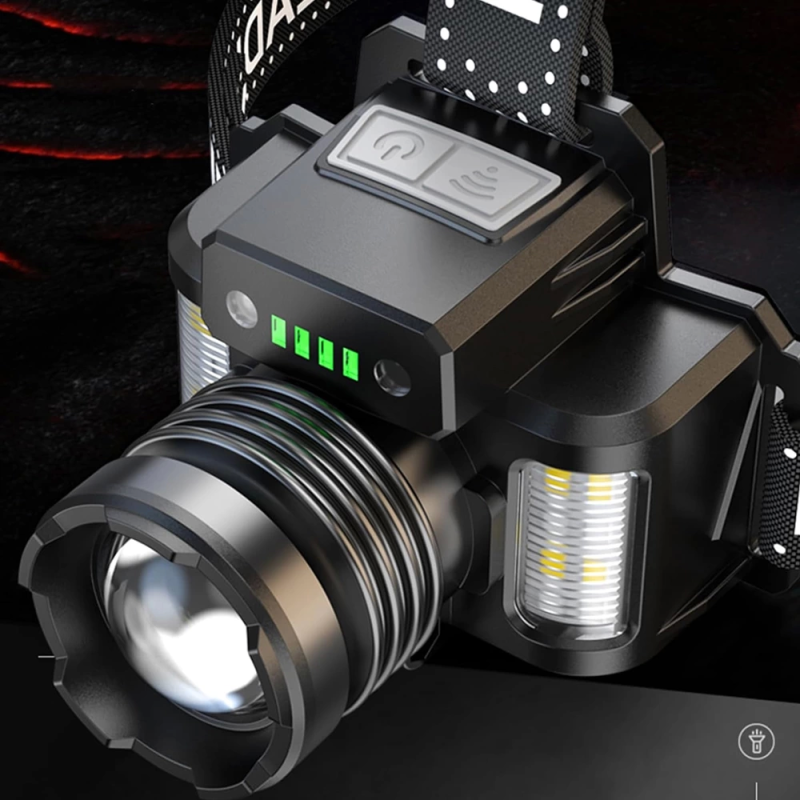 Sensörlü Cree Tg Led  Şarjlı Kafa Lambası  Wt-625 - Görsel 3