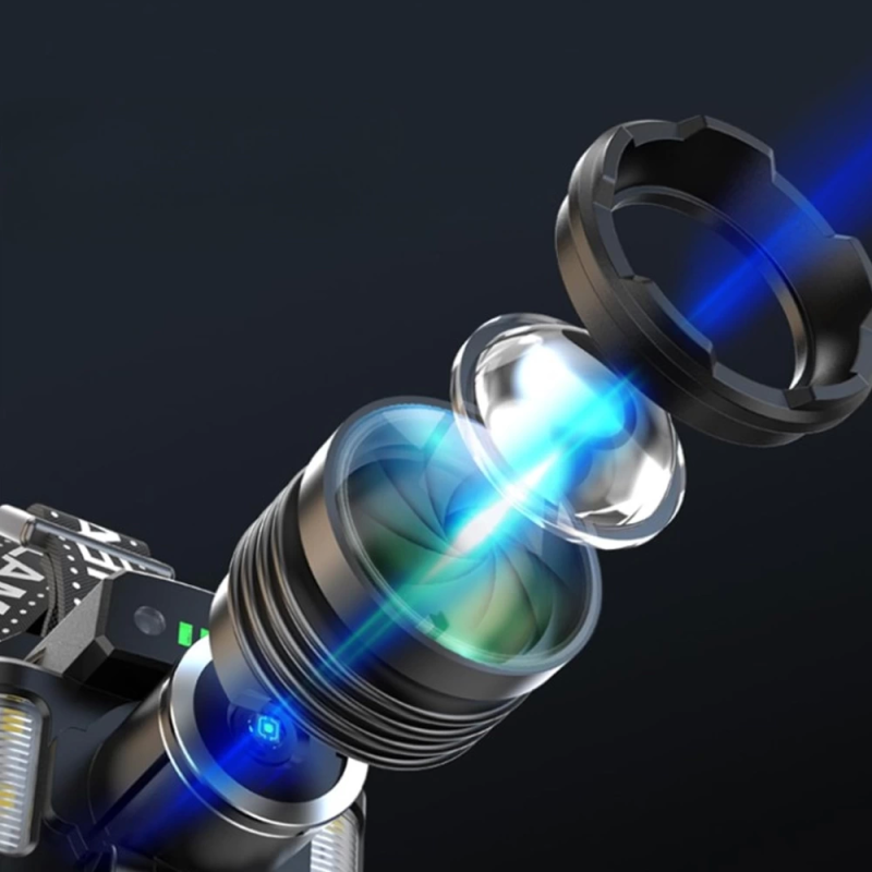 Sensörlü Cree Tg Led  Şarjlı Kafa Lambası  Wt-625 - Görsel 5