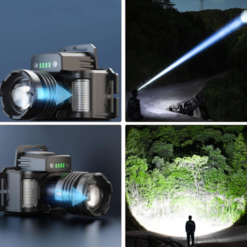Sensörlü Cree Tg Led  Şarjlı Kafa Lambası  Wt-625 - Görsel 6