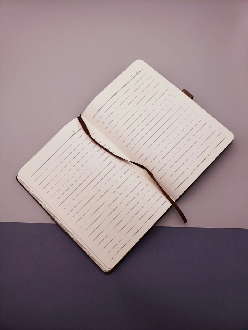 Siyah Çizgili Defter - Görsel 2