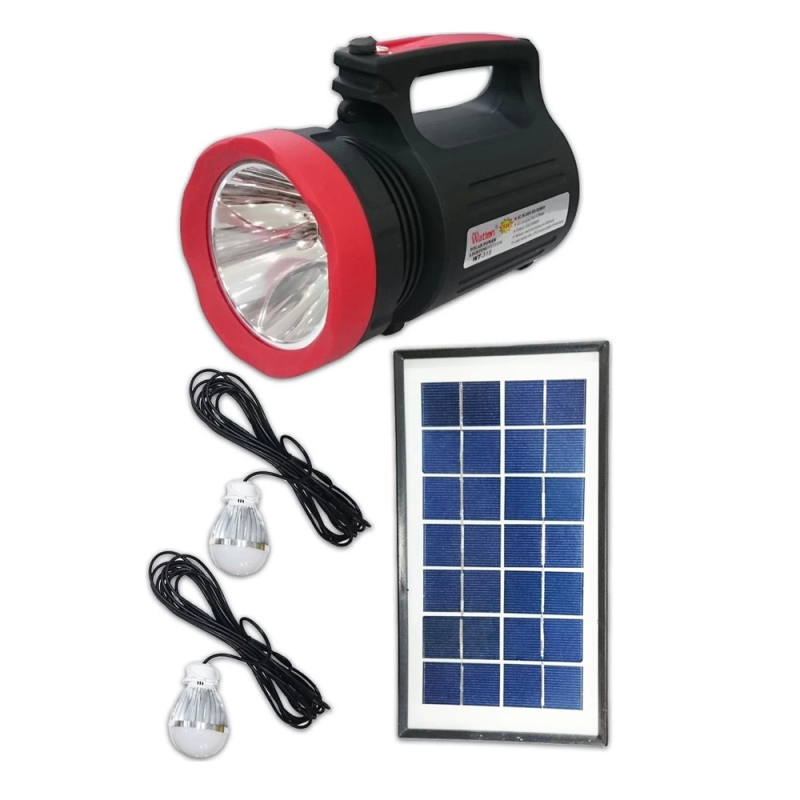 Solar Güneş Enerjili Fener Işıldak Led Ampül  Wt-315 - Görsel 5