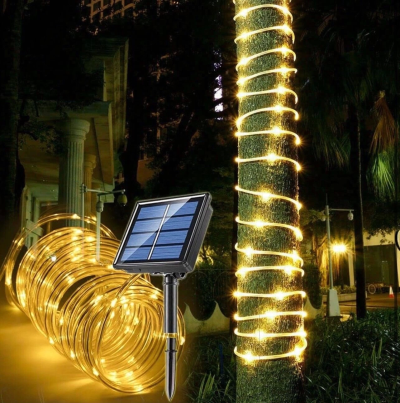 Solar Güneş Enerjili Hortum Kaplamalı Gün Işığı Led - Görsel 2