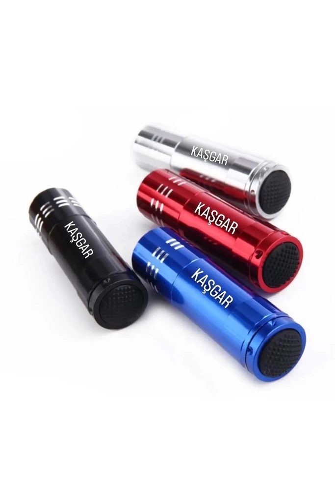 Süper Parlak 9 Ledli Metal Mini El Feneri - Görsel 7