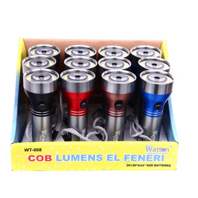 Yeni Model Ledli El Feneri  Wt-068 - Görsel 3