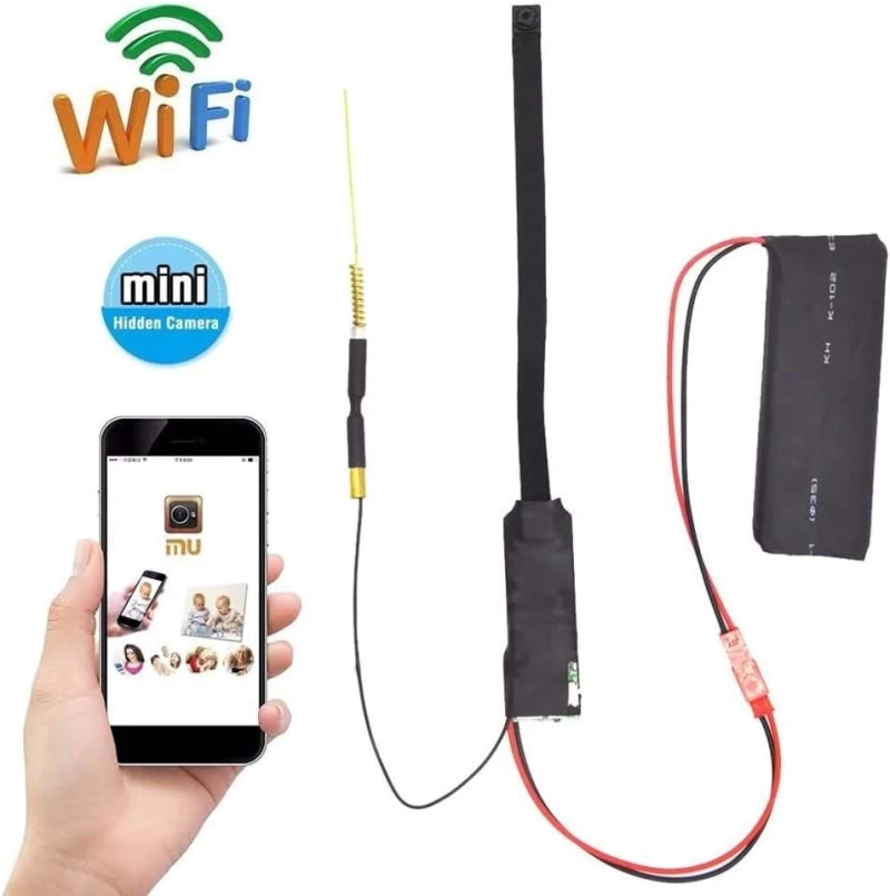 1080p Ip Modül Full Hd Wifi Kamera Güvenlik Bakıcı Kamerası - Görsel 2
