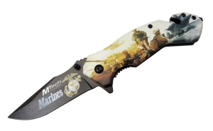 4 23 2 Marines Kurtarma / Kamp Çakı 20cm - Yarı Otomatik