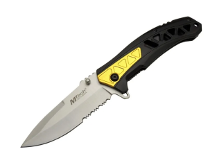 4191 Sarı Kamp Çakı 21cm - Yarı Otomatik