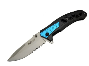 4193 Mavi Kamp Çakı 21cm - Yarı Otomatik