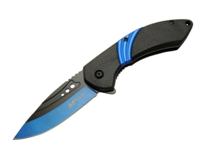 4213 Mavi Kamp Çakı 20cm- Yarı Otomatik