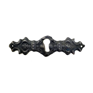 Antika Tarz Dekoratif Pirinç Anahtar Ağızlığı -  28x104mm