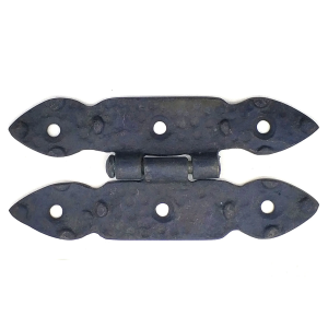 Antika Tarz Dekoratif Pirinç Düğmeli Menteşe - 117x57 Mm
