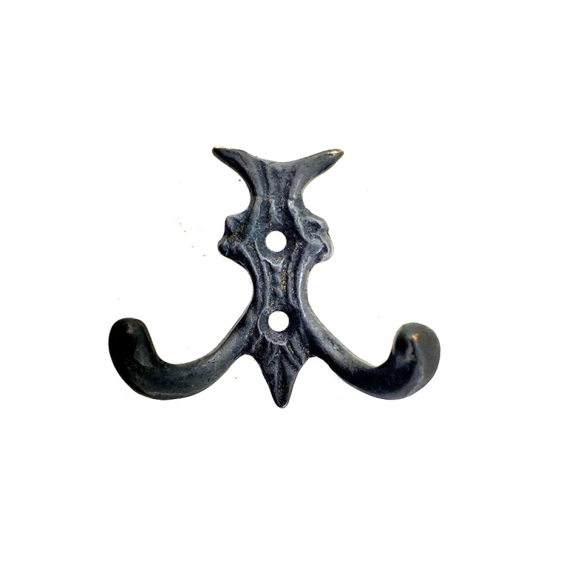 Antika Tarz Dekoratif Pirinç Koç Çiftli Askı - 50x55mm